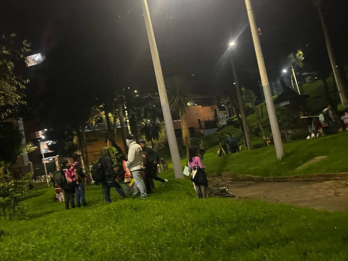 Indígenas Emberá nuevamente quieren asentarse en el Parque Nacional de Bogotá