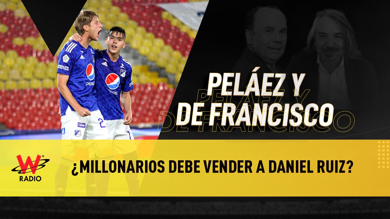 Daniel Ruiz, jugador de Millonarios. Foto: Colprensa - Cortesía Dimayor