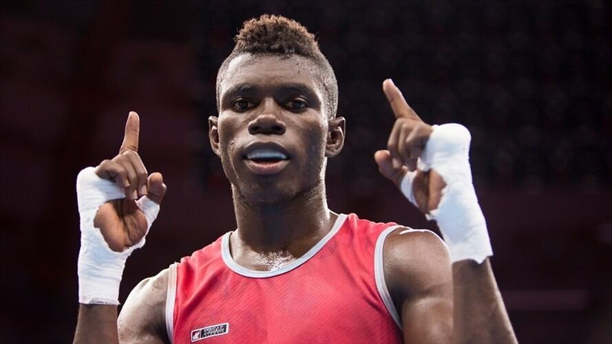 Yuberjen Herney Martínez Rivas es un boxeador colombiano que ganó medalla de plata en la categoría minimosca en los Juegos Olímpicos de Río 2016. Foto: Colprensa