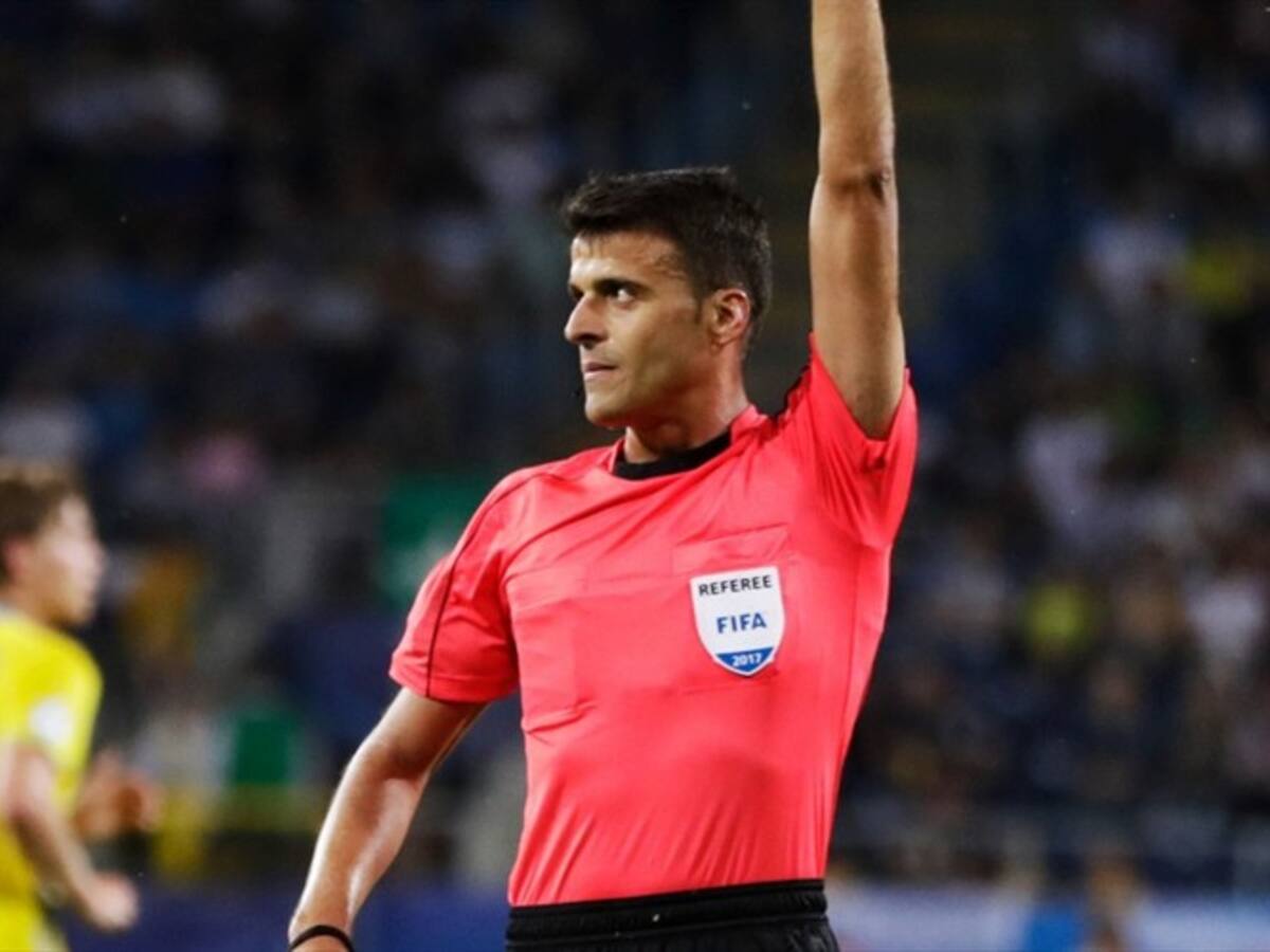 Habrá árbitro europeo en el Colombia vs. Uruguay por Copa América