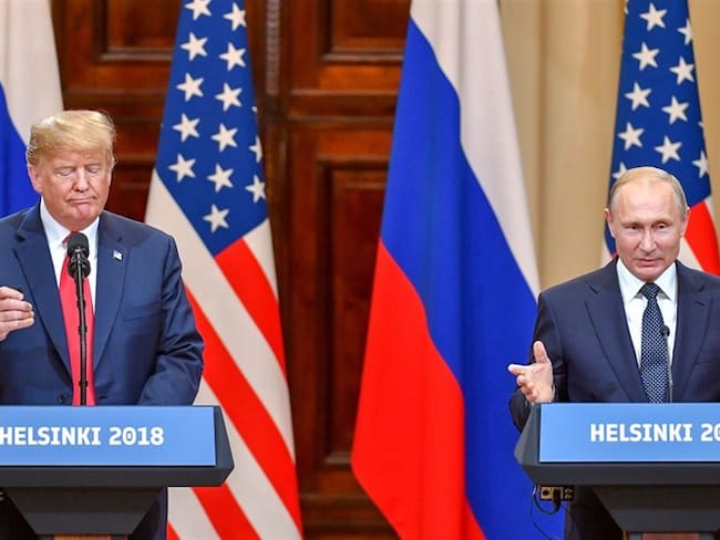 El presidente de Estados Unidos con su homologo Donald Trump. Foto: Getty Images