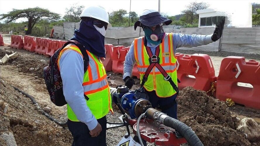 Denuncian incumplimiento en compromisos de contratación en obra de Acueducto de Cúcuta. Foto: Cortesía