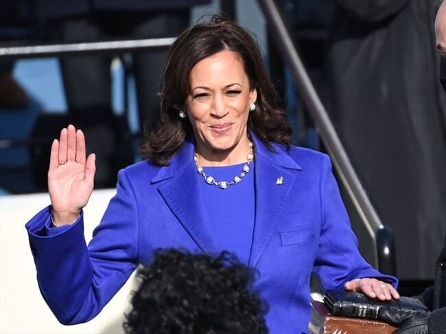 Kamala Harris se convierte en la primera vicepresidenta de origen afro y asiático. Foto: Getty Images
