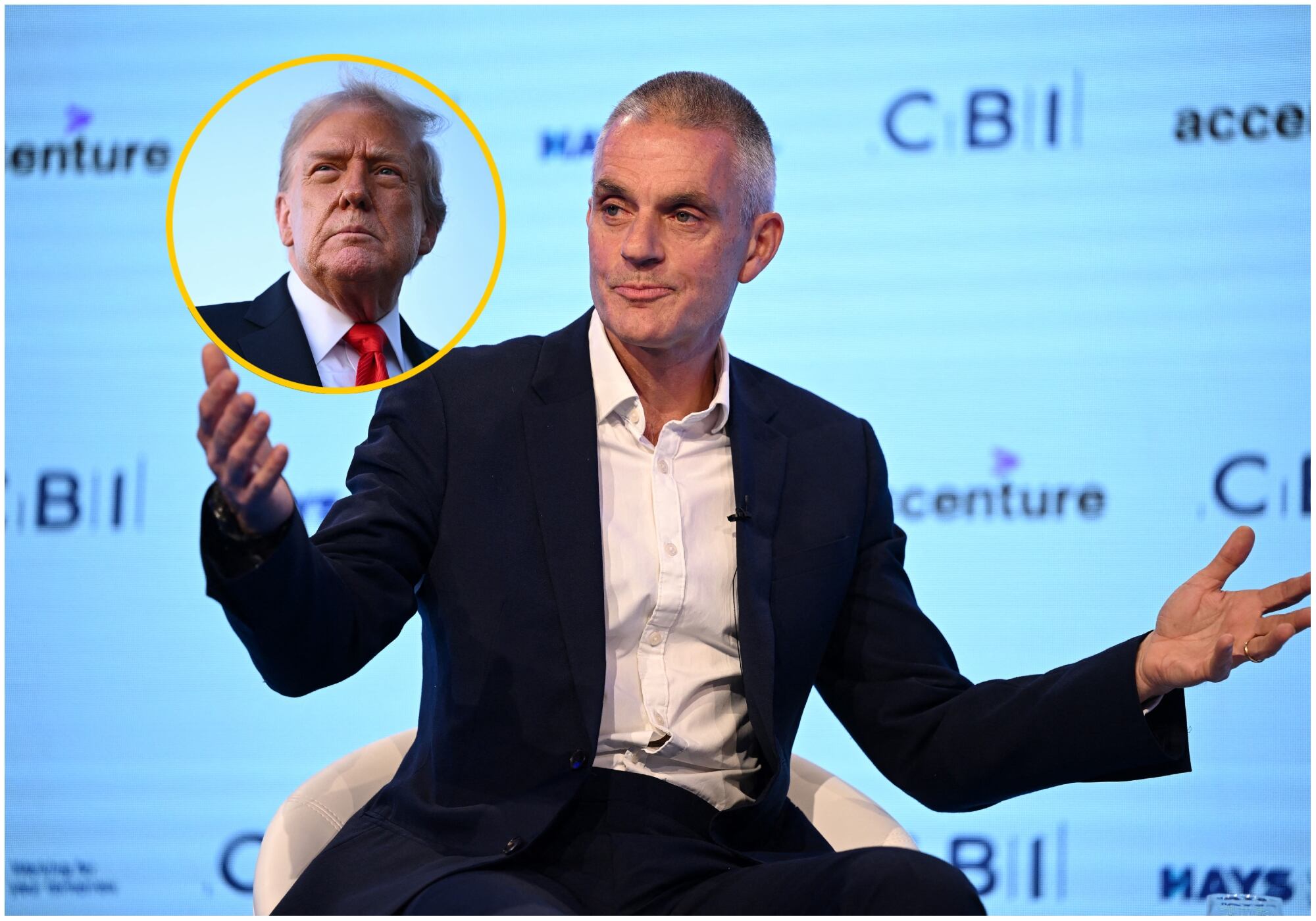 Dimitió el director general de la BBC tras una polémica por un documental sobre Donald Trump. Foto: AFP/ Getty Images.