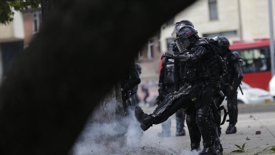 En Sigue La W habló el Mayor (r) Fabián Mauricio Infante, condenado por encubrir muerte de manifestante Nicolás. . Foto: Colprensa