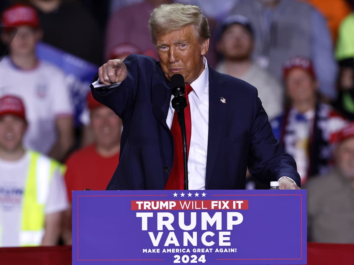 Trump anticipó a sus seguidores una “gran victoria” en esta jornada electoral