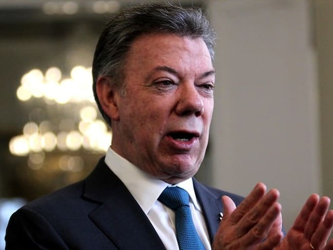 El presidente Juan Manuel Santos afirmó que como lo dijo el Consejo de Seguridad, el acuerdo con las Farc es irreversible. Foto: Colprensa