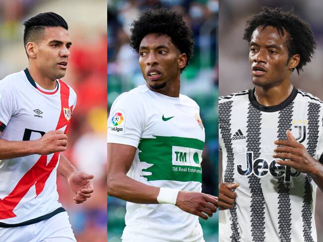 Futbolistas que juegan este fin de semana. Foto: Getty Images.