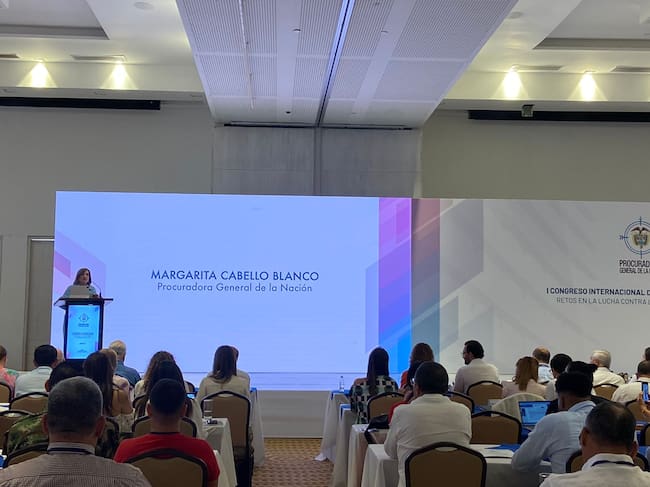 Procuradora Margarita Cabello. Foto: W Radio.