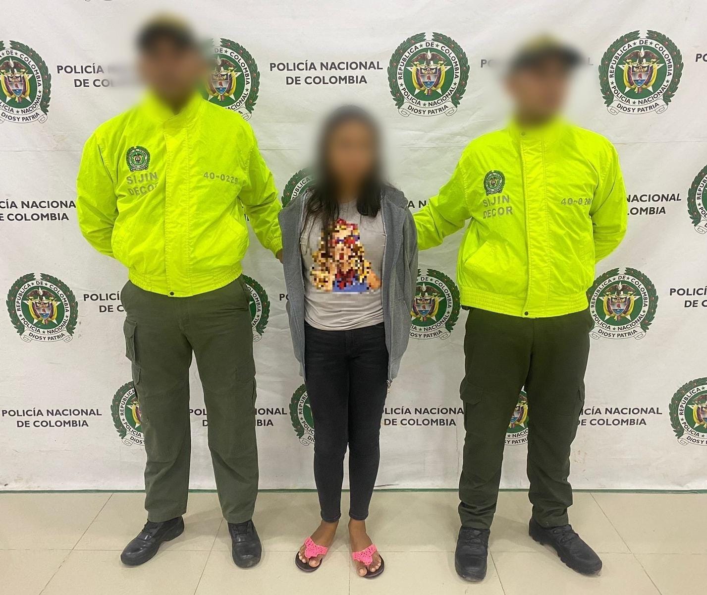 A la cárcel presunta integrante del Clan del Golfo en Córdoba. Foto: Policía.