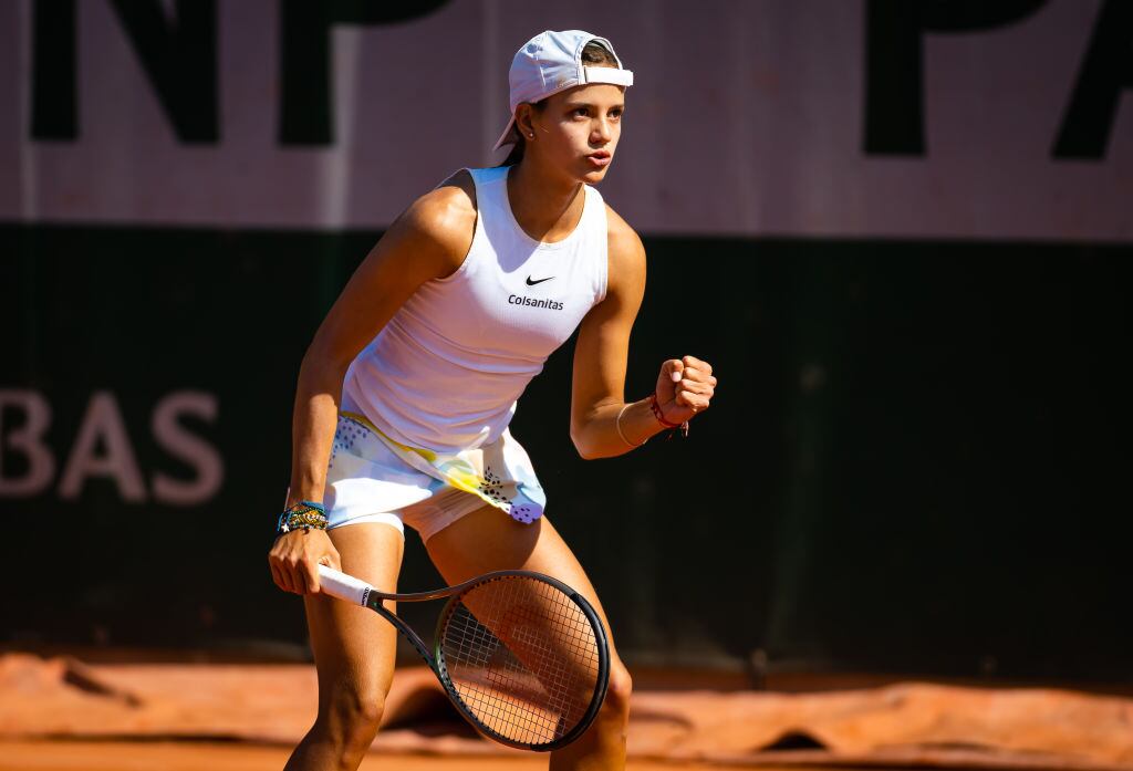 Emiliana Arango, tenista colombiana. Foto: Robert Prange/Getty Images.