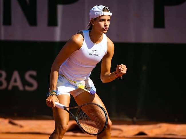 Emiliana Arango, tenista colombiana. Foto: Robert Prange/Getty Images.