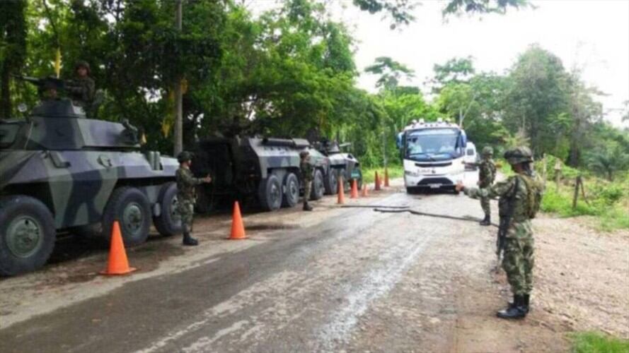 Frontera Risaralda - Chocó. Foto: Referencia (Ejército Nacional)