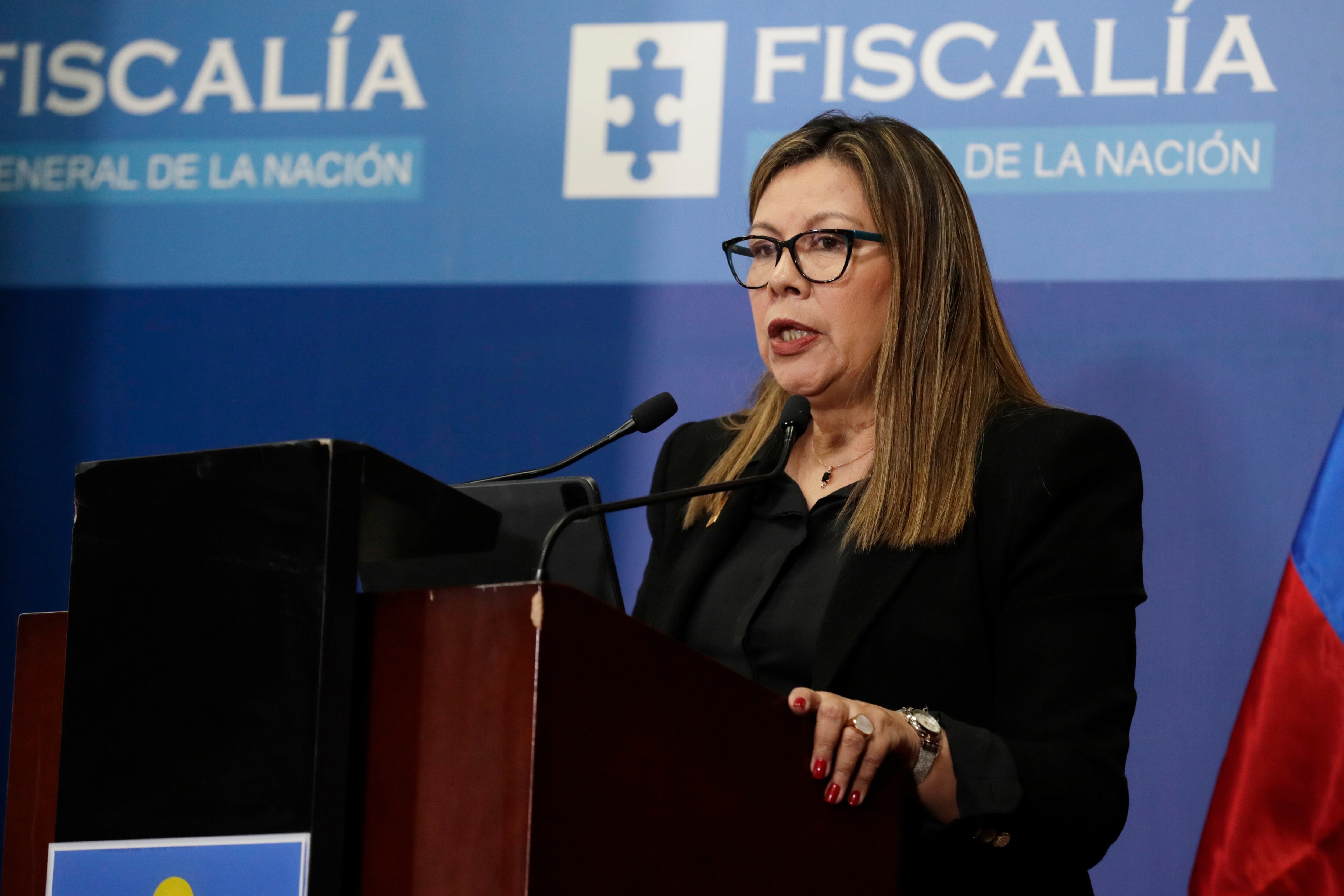 La fiscal general de Colombia, Luz Adriana Camargo. Foto: EFE/ Carlos Ortega