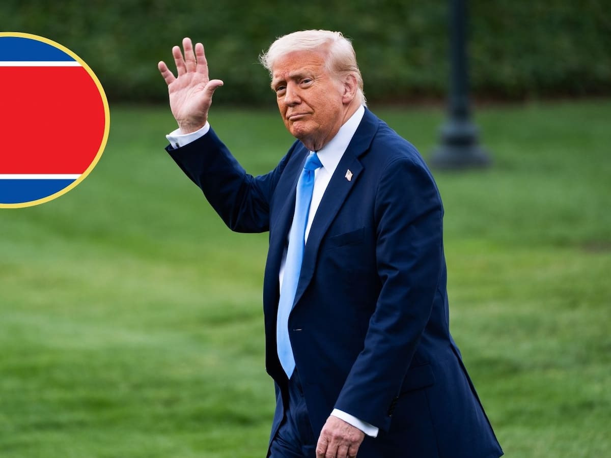 Donald Trump dice que abrió una línea de comunicación con Corea del Norte