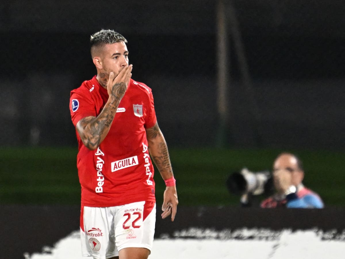 América de Cali confirmó lesión de Rodrigo Holgado: este es el parte médico