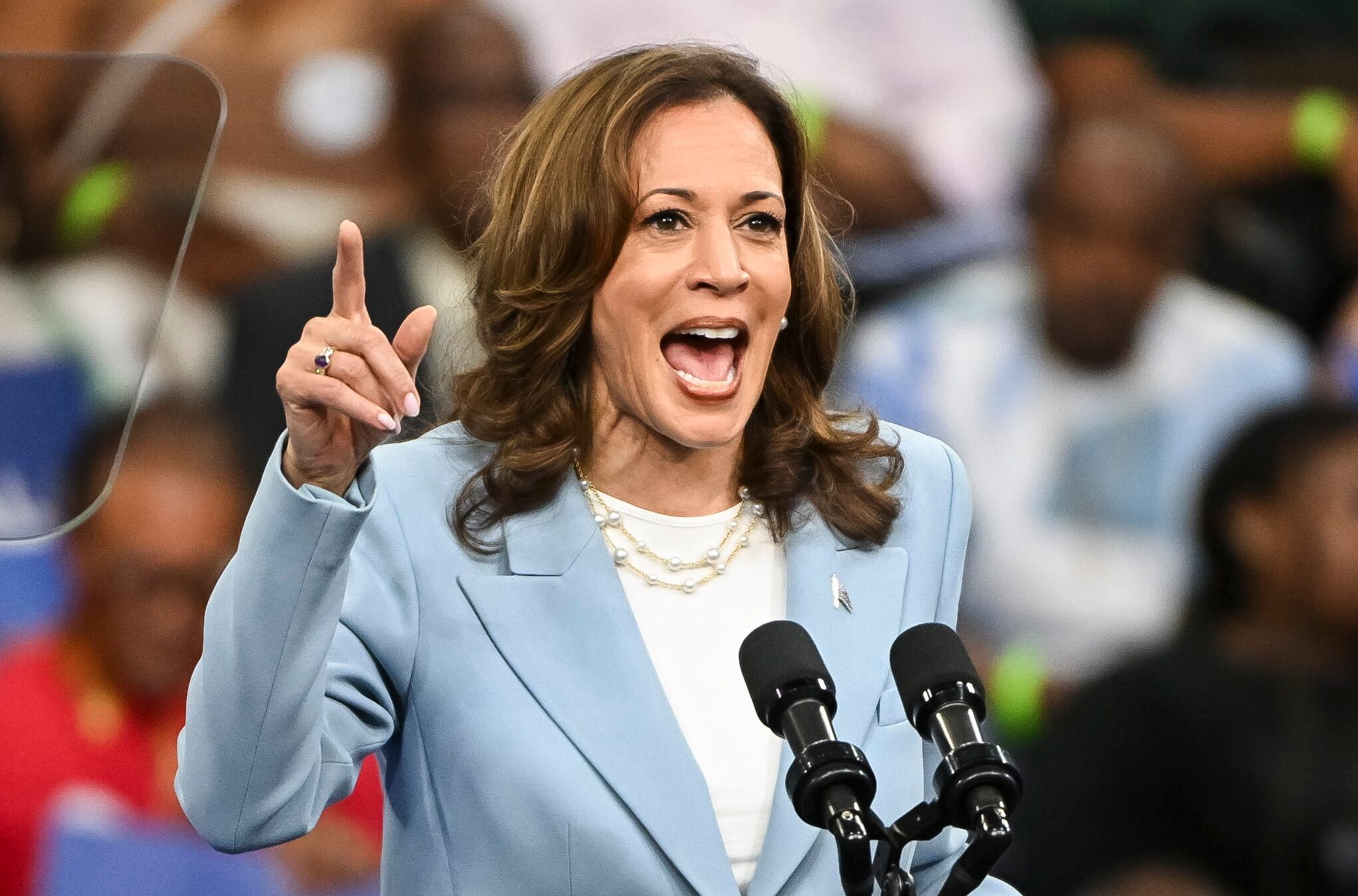 Vicepresidenta de Estados Unidos, Kamala Harris. Foto: EFE/EPA/EDWARD M. PIO RODA