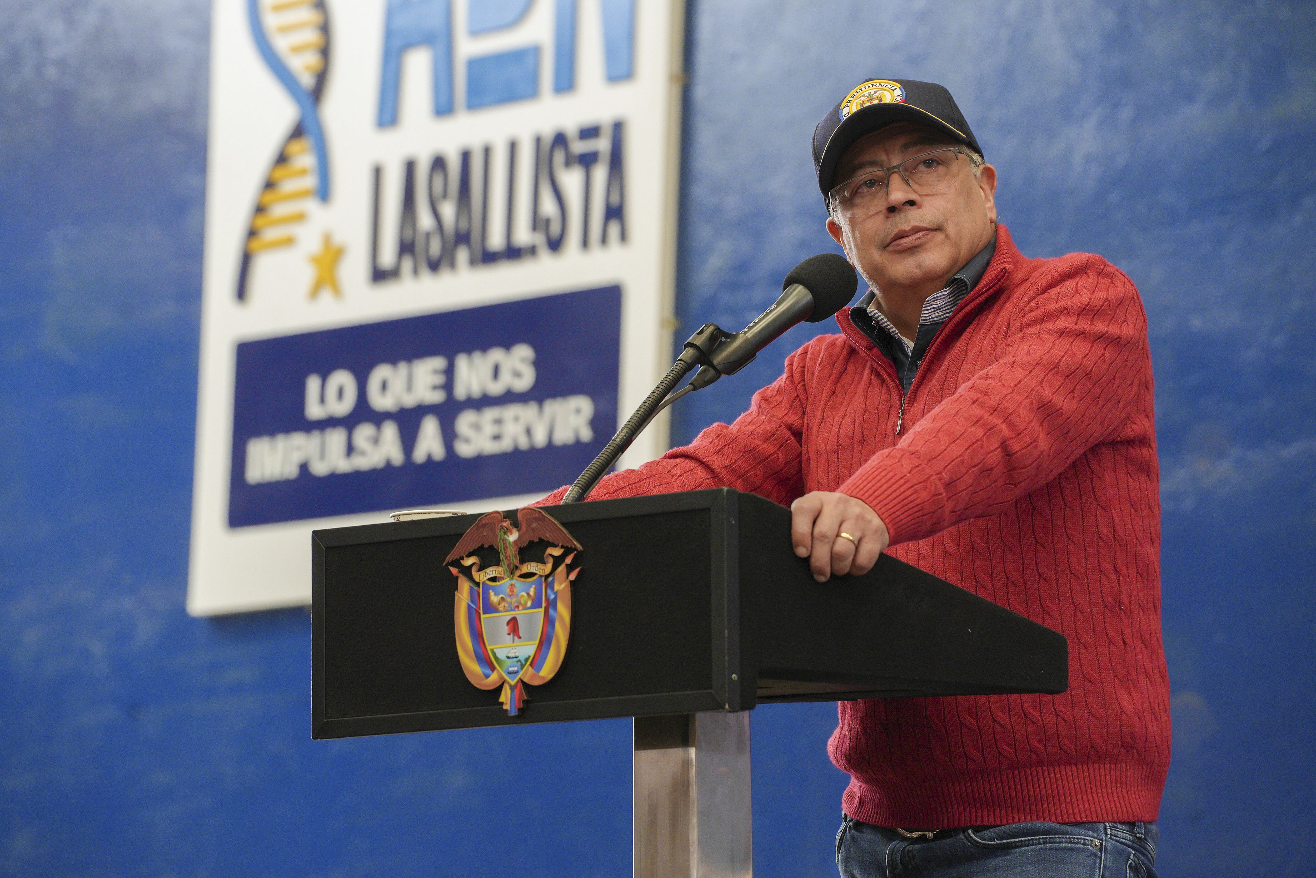 Gustavo Petro, presidente de Colombia. Foto: EFE.