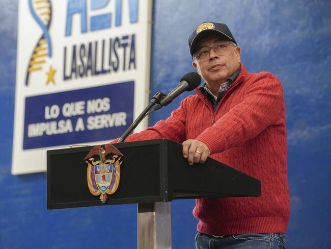 Gustavo Petro, presidente de Colombia. Foto: EFE.
