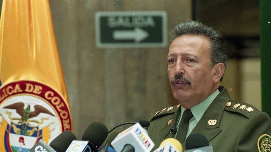 El General (R.) Luis Gilibert cuando era director de la Policía. Foto: Colprensa.