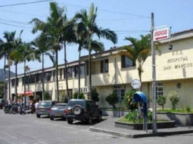 Hospital San Marcos, Caldas. Crédito: Archivo.