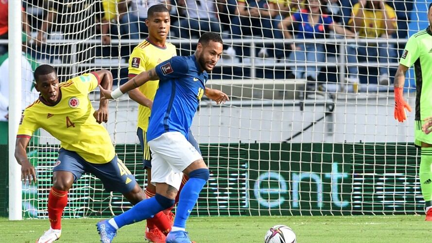 Colombia vs Brasil. Foto: Foto: Federación Colombiana de Fútbol