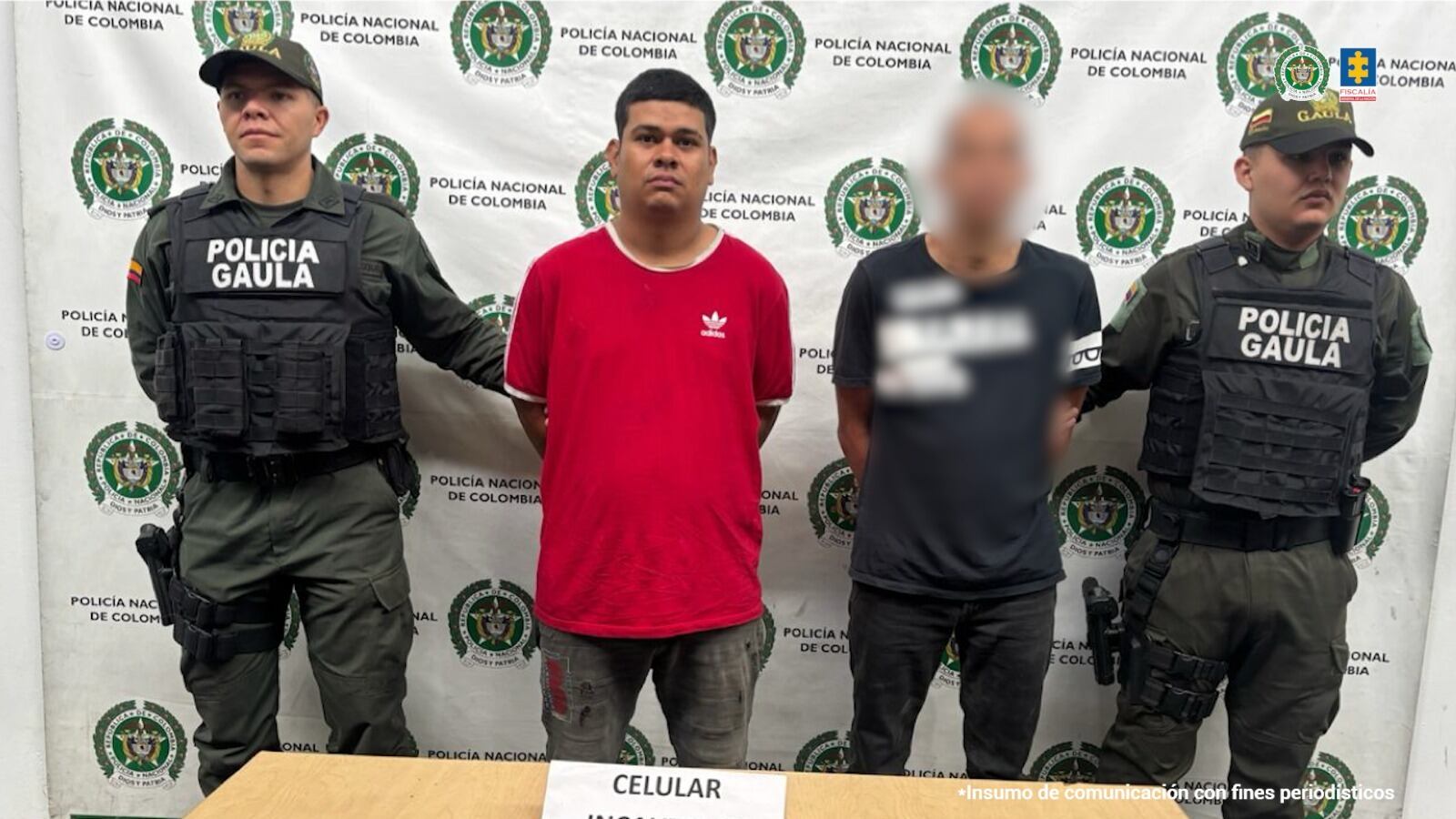 Cortesía Fiscalía General de la Nación