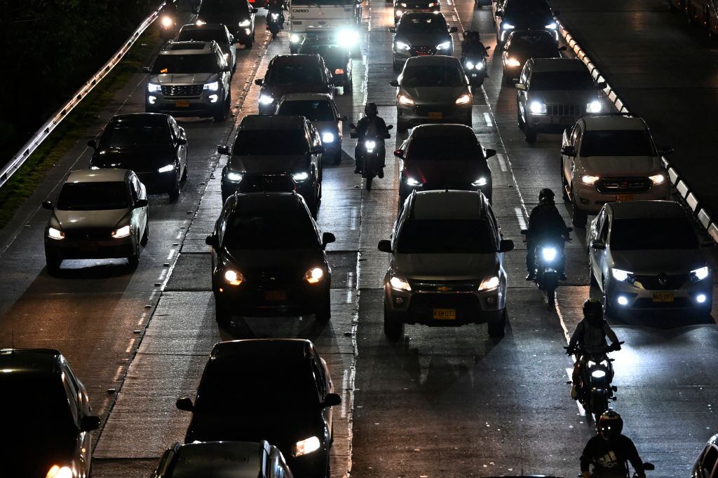 Imagen de referencia de movilidad en Bogotá. Foto: Getty Images.