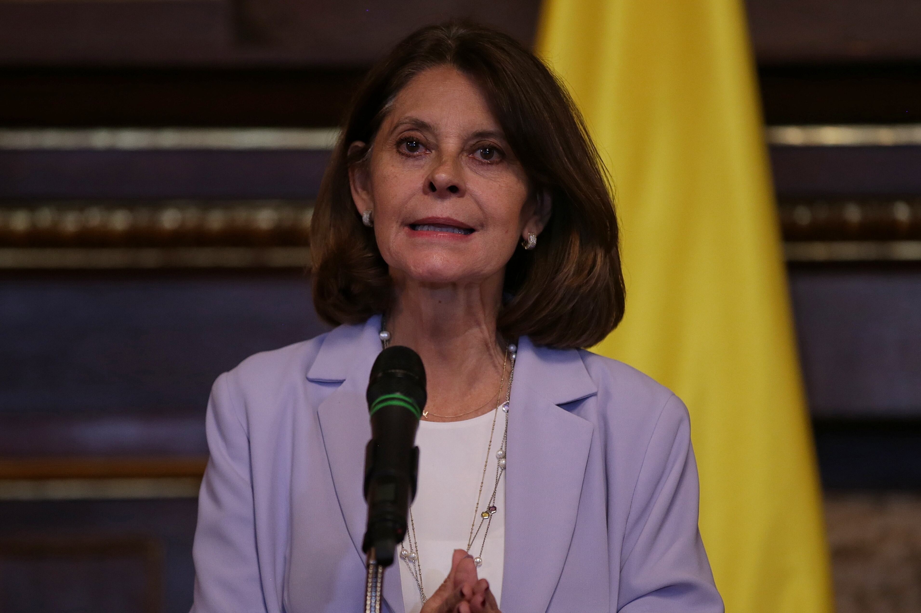 La vicepresidenta y Canciller, Marta Lucia Ramirez. (Colprensa - Camila Díaz)