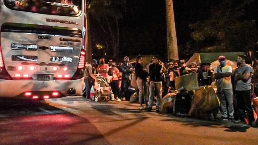 Traslados humanitarios de venezolanos. Foto: Alcaldía Bucaramanga.