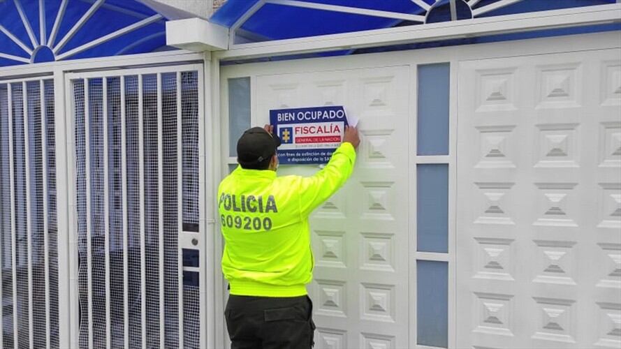 Las propiedades están avaluadas en más de 64.500 millones de pesos  y estarían repartidas entre los municipios de El Cerrito y Palmira. Foto: Fiscalía General de la Nación