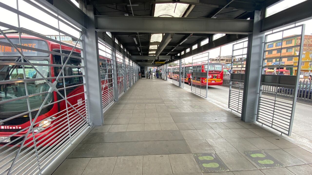 Tras más de un año cerrada, reabren estación de Transmilenio de El Tintal / FOTO: W Radio