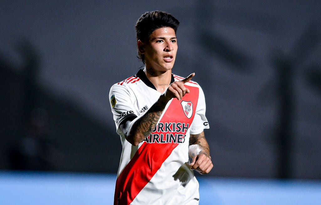 Jorge Carrascal en la Liga Argentina 2021 / Getty Images