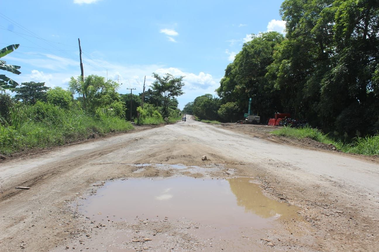 Vía de San Bernardo del Viento – Lorica, Córdoba. Foto: cortesía.