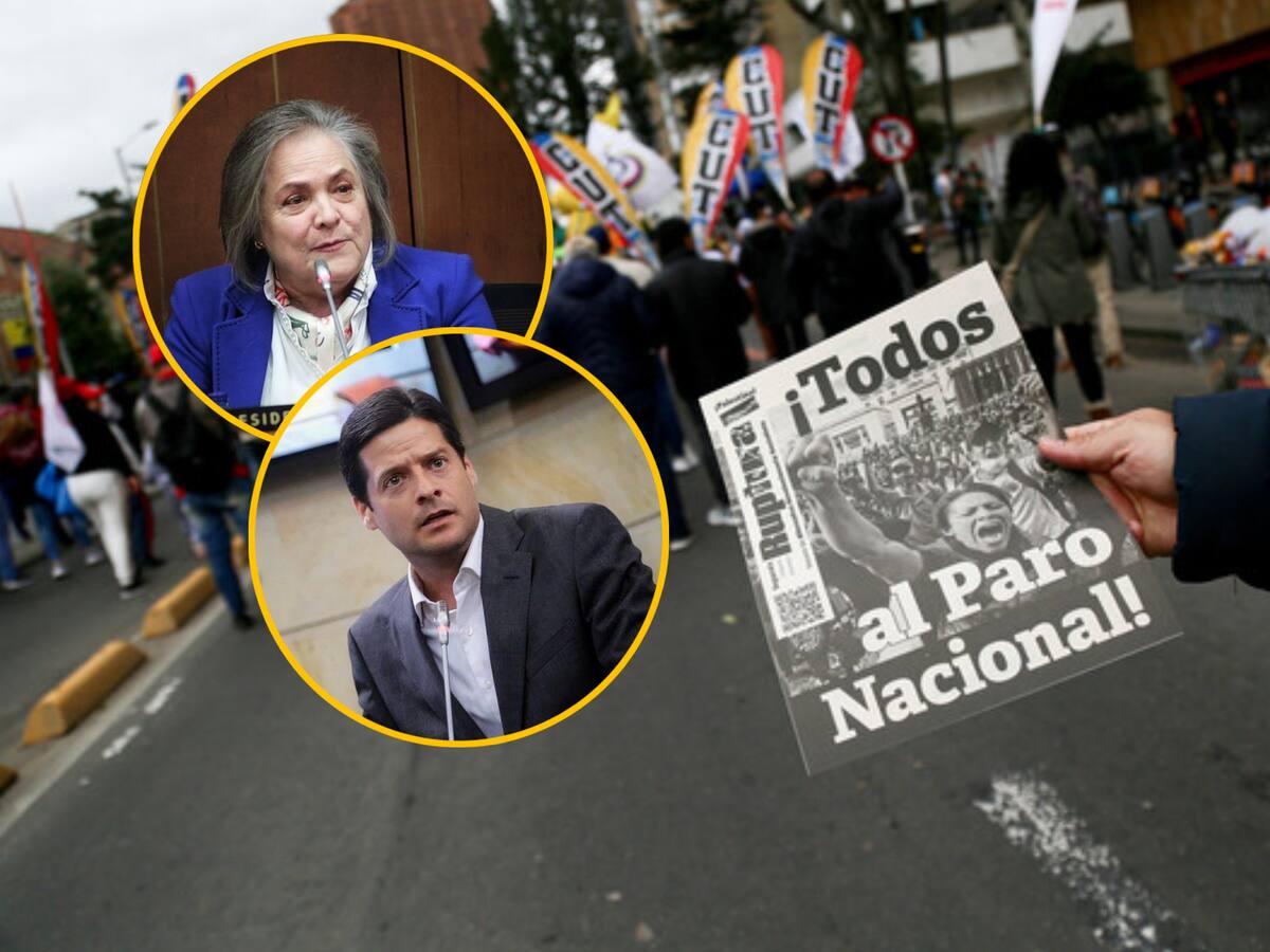 ¿Fracasó el paro respaldado por Petro? Congresistas debaten: “La gente se cansó de las marchas”