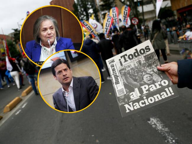 ¿Fracasó el paro respaldado por Petro? Congresistas debaten: “La gente se cansó de las marchas”