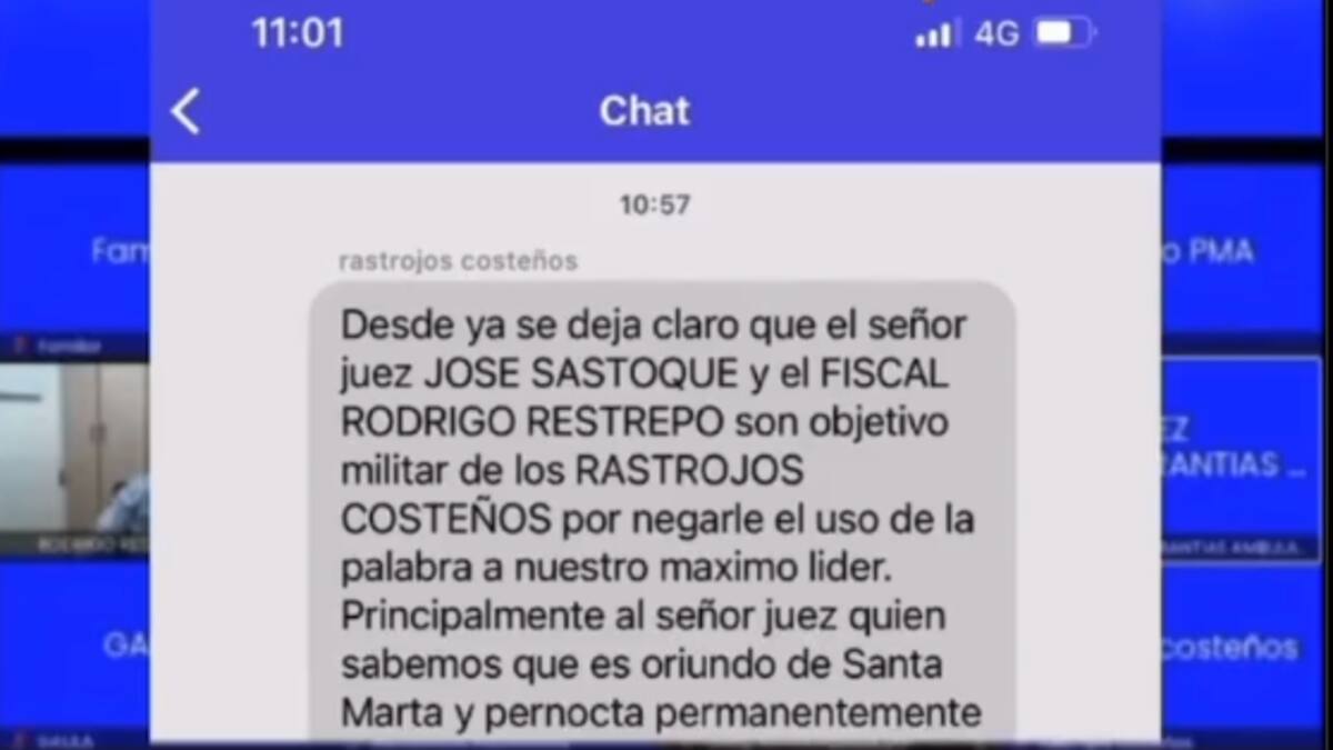 Funcionarios judiciales se manifestaron contra las amenazas de las bandas criminales