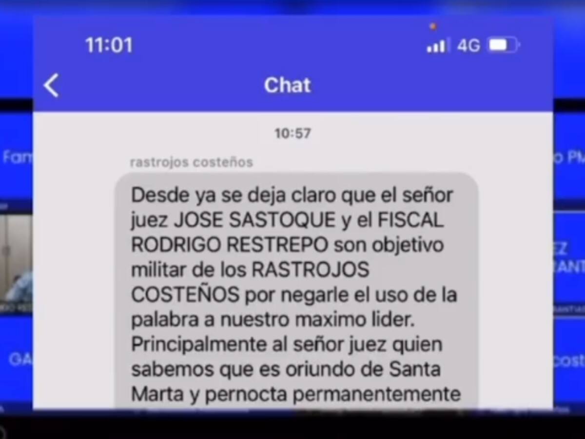 Funcionarios judiciales se manifestaron contra las amenazas de las bandas criminales