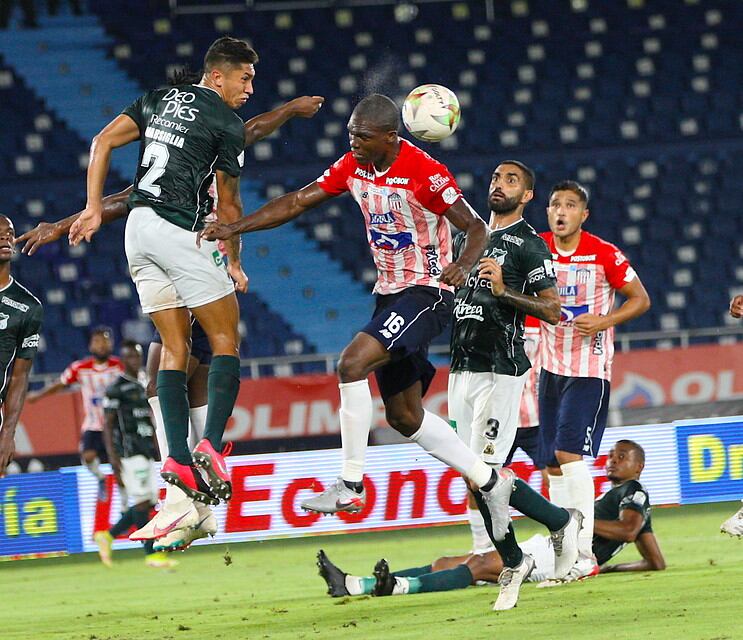 Junior contra Cali, partido disputado el 1 de diciembre. Foto: Colprensa