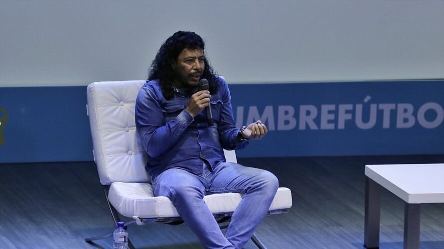 René Higuita. Foto: Colprensa - Sofía Toscano