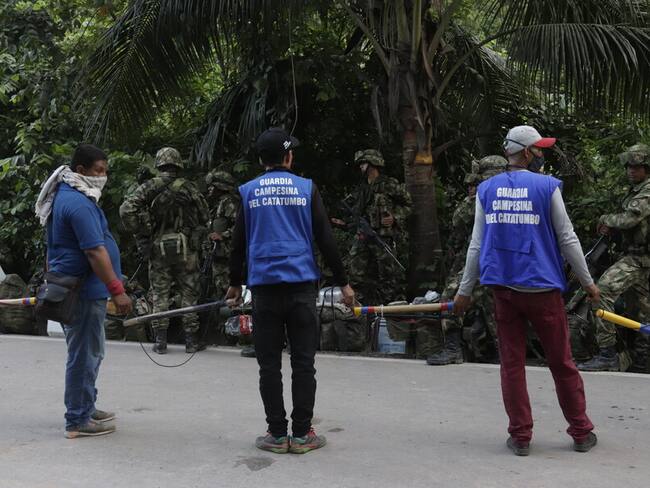 Polémica por proyecto que busca reconocer y reglamentar guardias campesinas