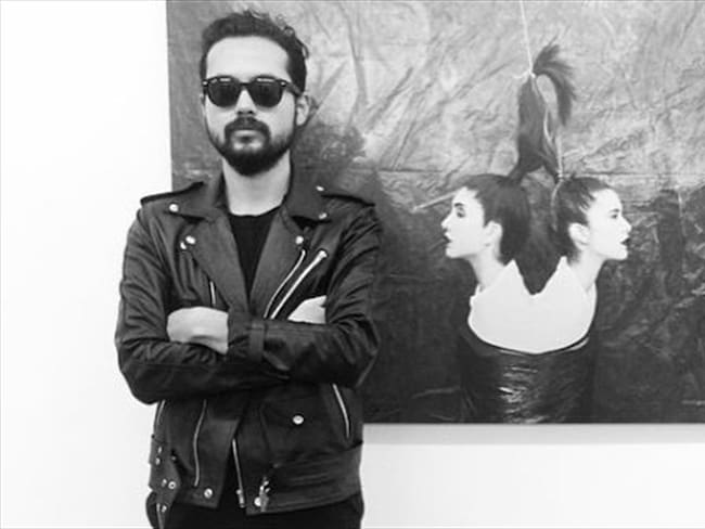 Alejandro Annicharico, el artista colombiano que recorre las galerías del mundo