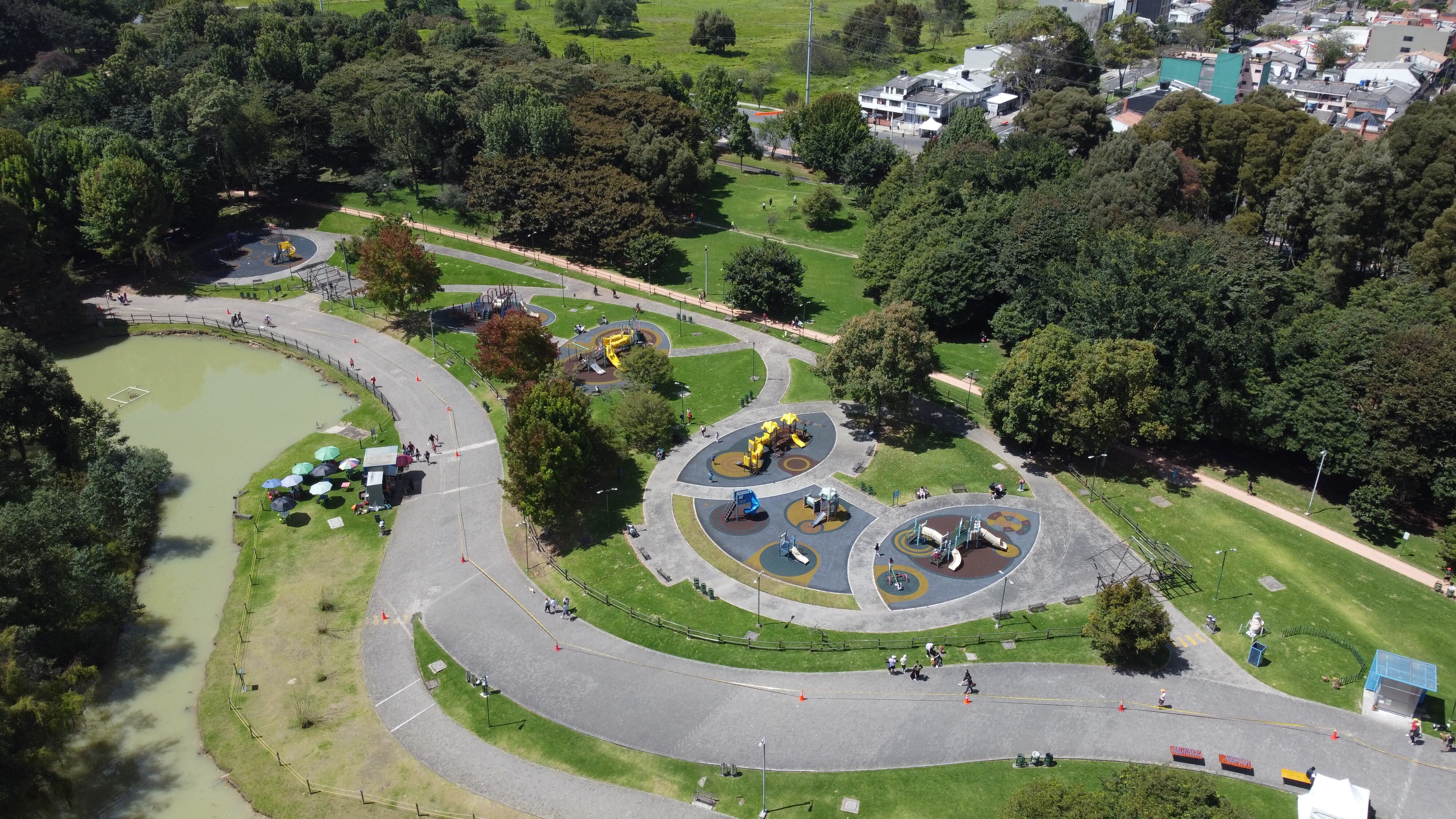 Parque Simón Bolívar en Bogotá. Foto: Getty Images. 