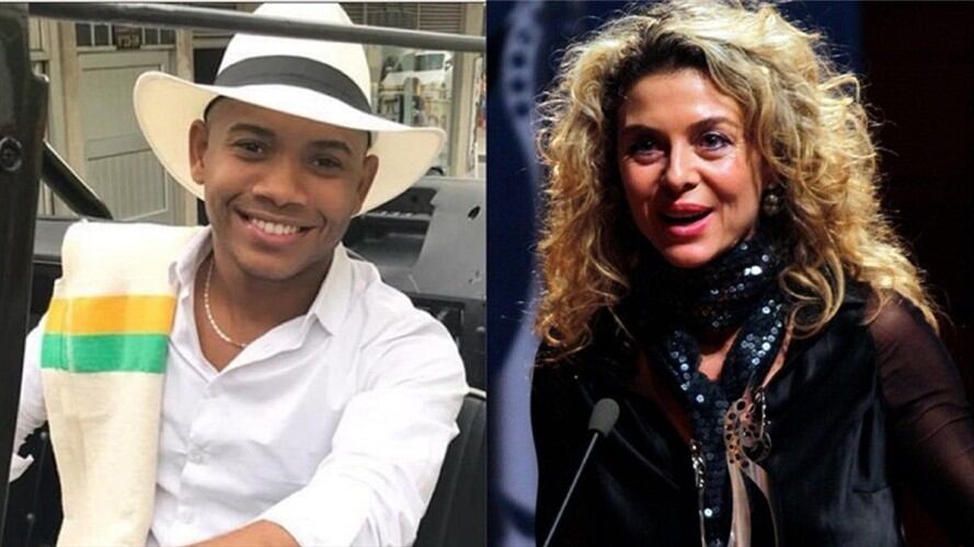 Miguel Polo y Margarita Rosa de Francisco. Foto: Twitter: @MiguelPoloP / Colprensa – Mauricio Alvarado