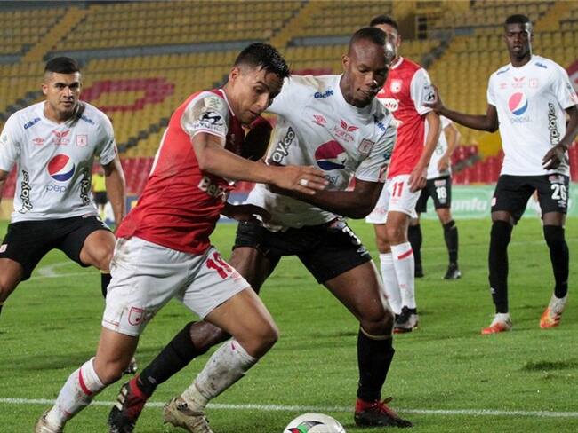 América y Santa Fe, sin casos positivos de COVID-19. Foto: Colprensa - Dimayor