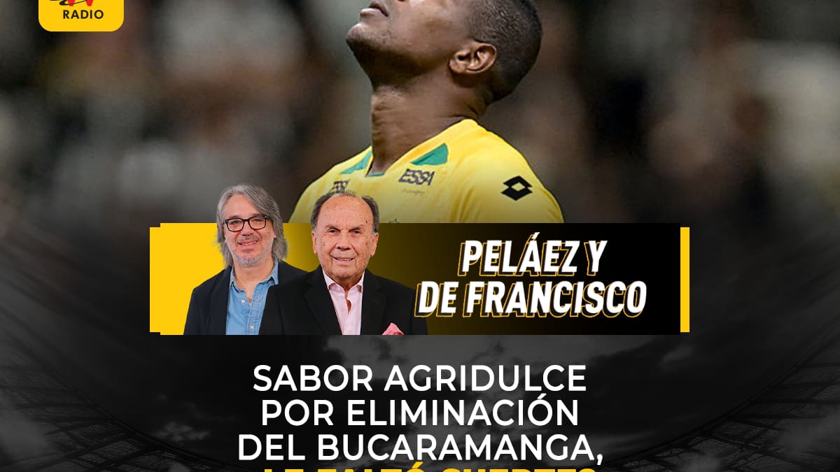 Sabor agridulce por eliminación del Bucaramanga, ¿le faltó suerte?