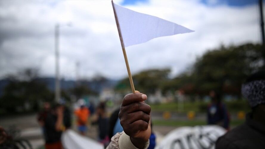 Violencia contra defensores humanos en Colombia durante el 2020. Foto: Colprensa