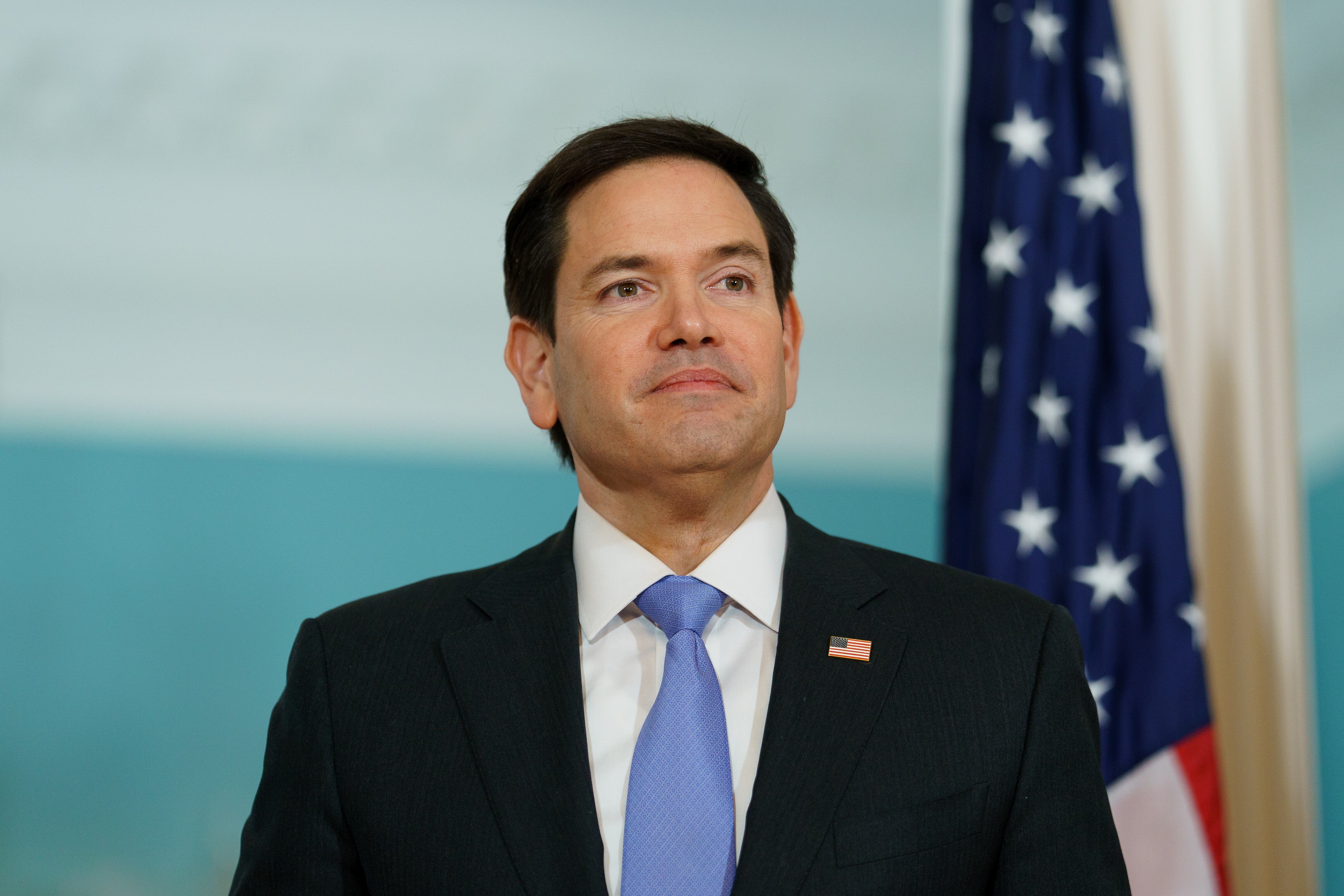 Marco Rubio en Washington durante marzo de 2025. FOTO: EFE/EPA/WILL OLIVER