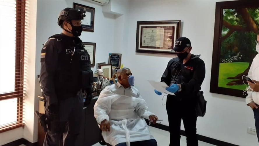 El ciudadano permanece privado de la libertad en su lugar de residencia . Foto: Fiscalía