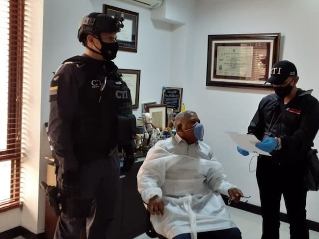 El ciudadano permanece privado de la libertad en su lugar de residencia . Foto: Fiscalía